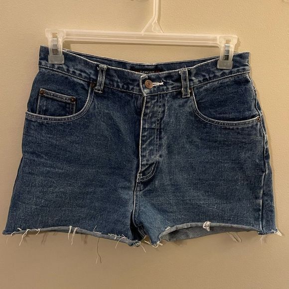 Sz 10 Vintage Bili‎ Blass Jean Shorts - Picture 1 of 3